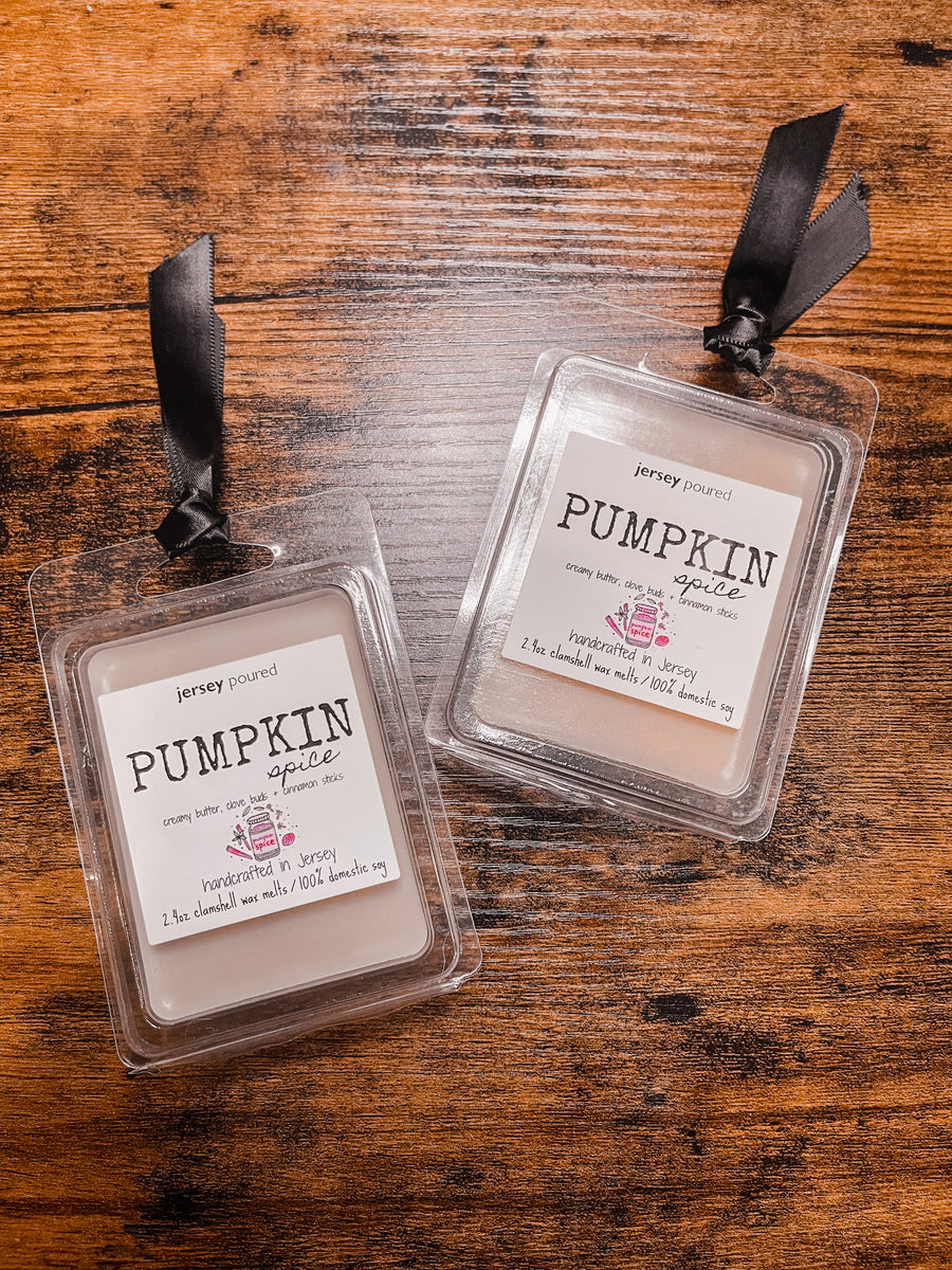 Pumpkin Spice Clamshell Wax Melts – Jersey Poured