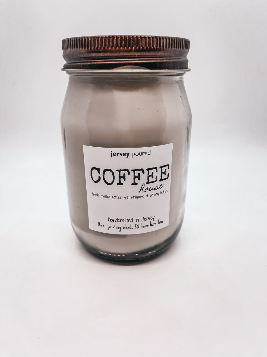 Coffee House 16oz Jersey Poured Candles & Co.