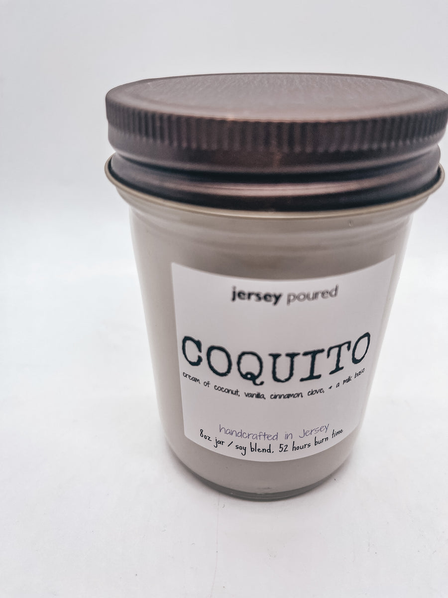 Coquito 8oz Jersey Poured Candles & Co.