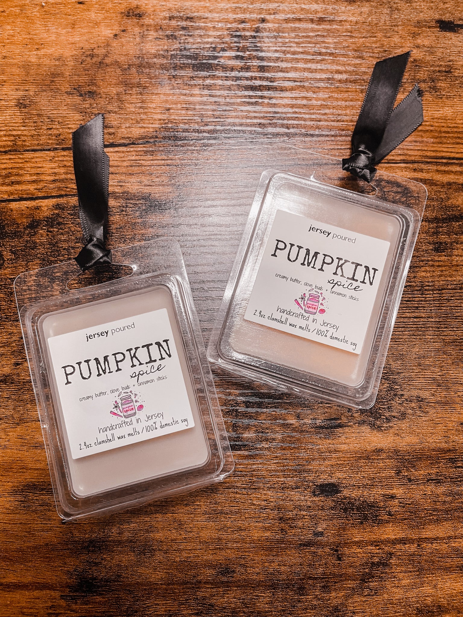 Pumpkin Spice Clamshell Wax Melts – Jersey Poured