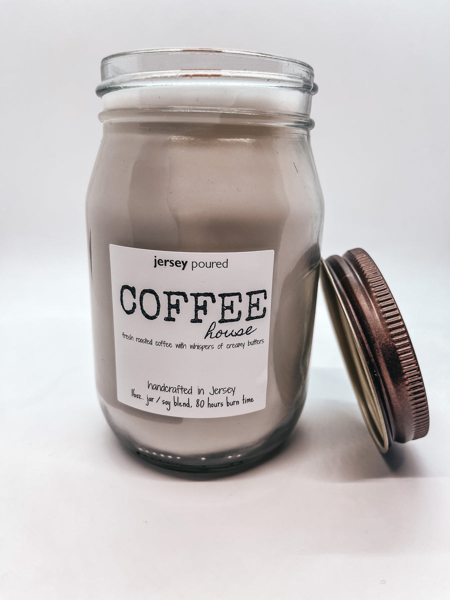 Coffee House 16oz Jersey Poured Candles & Co.