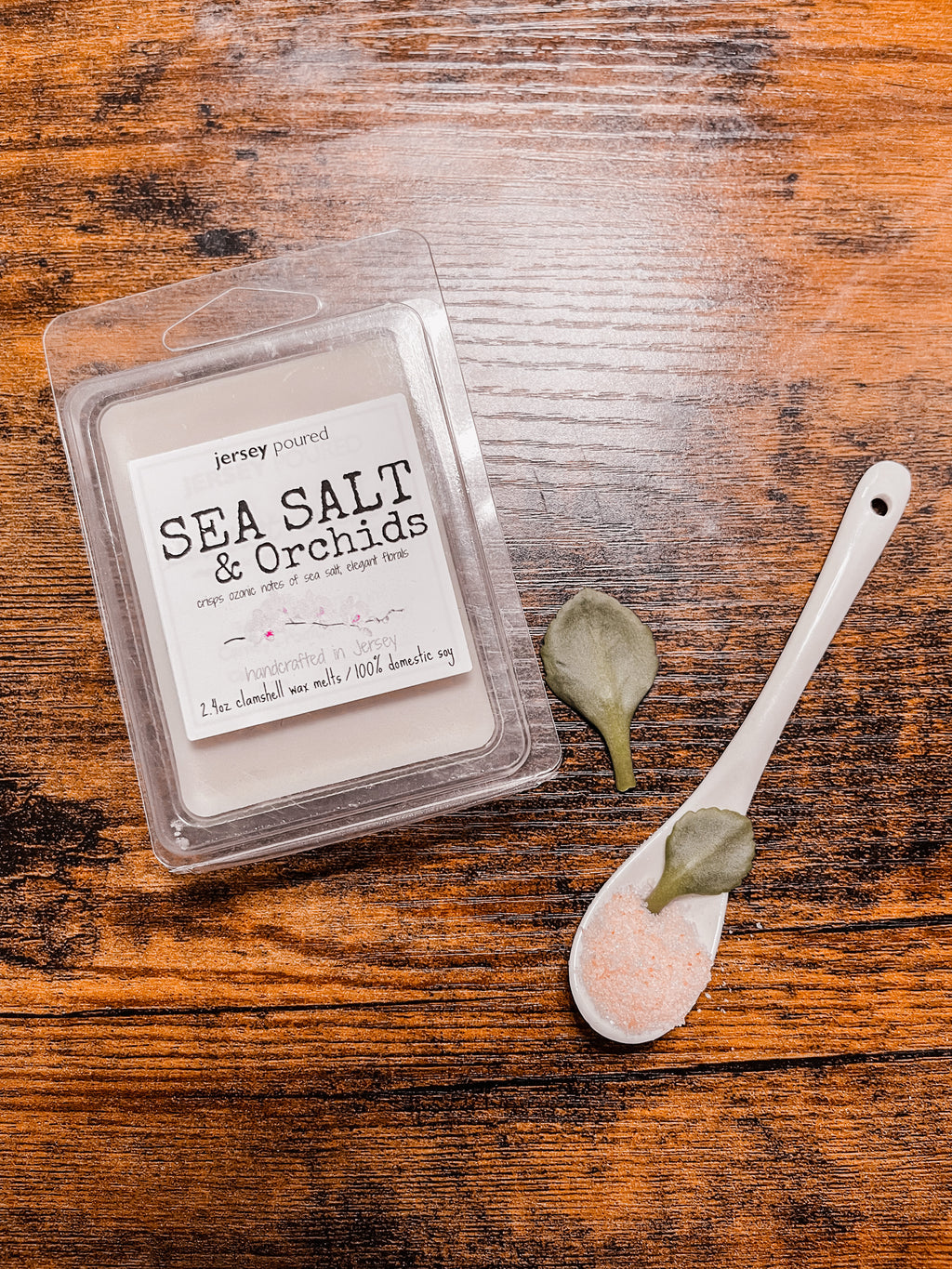 Sea Salt & Orchids Clamshell Wax Melts