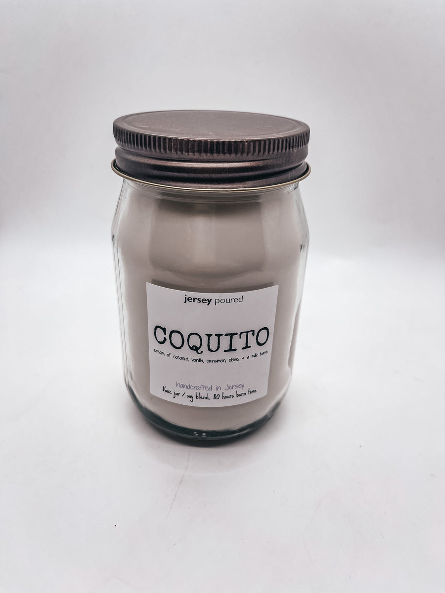 Coquito 16oz Jersey Poured Candles & Co.